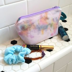 🧵💜 Handmade Tiedye Cotton Pouch